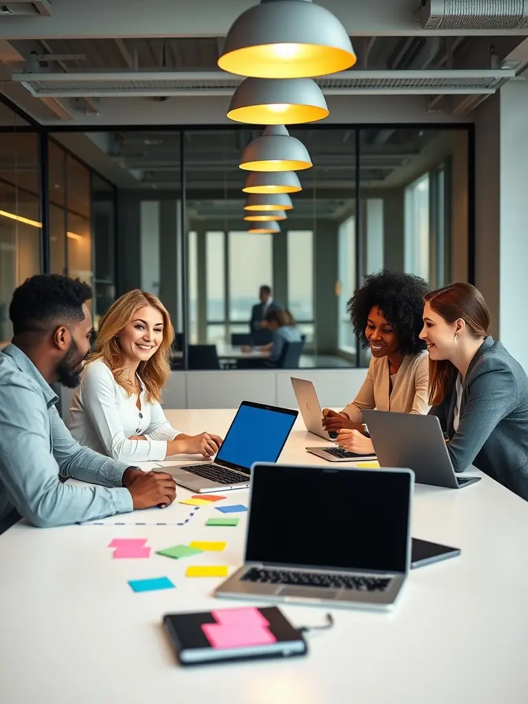 An image depicting a diverse group of people representing different audience segments, analyzed through data analytics tools, illustrating Synbiox's audience profiling capabilities.